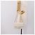 BALLY Borsa a tracolla con catena in pelle bianca tono oro Auth 196398 Bianco - vista 25