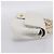 BALLY Borsa a tracolla con catena in pelle bianca tono oro Auth 196398 Bianco - vista 4