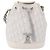 Borsa a tracolla Christian Dior Trotter Romantic Chain PVC Bianco Argento Auth 198528V - vista 2