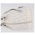 Borsa a tracolla Christian Dior Trotter Romantic Chain PVC Bianco Argento Auth 198528V - vista 6