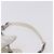 Borsa a tracolla Christian Dior Trotter Romantic Chain PVC Bianco Argento Auth 198528V - vista 9