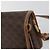 Céline Borsa a tracolla CELINE Macadam Canvas PVC Leather Brown Gold Auth 196617 Marrone D'oro - vista 10