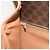 Céline Borsa a tracolla CELINE Macadam Canvas PVC Leather Brown Gold Auth 196617 Marrone D'oro - vista 21