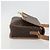 Céline Borsa a tracolla CELINE Macadam Canvas PVC Leather Brown Gold Auth 196617 Marrone D'oro - vista 3