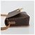 Céline Borsa a tracolla CELINE Macadam Canvas PVC Leather Brown Gold Auth 196617 Marrone D'oro - vista 4