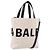 Borsa Balenciaga Everyday Tote Bag Canvas 2way White Black 544459 Auth ep15802 Nero Bianco