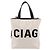 Borsa Balenciaga Everyday Tote Bag Canvas 2way White Black 544459 Auth ep15802 Nero Bianco - vista 2