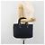 Borsa a mano FENDI Canvas Navy Silver Auth 198689A Argento Blu navy - vista 23