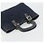 Borsa a mano FENDI Canvas Navy Silver Auth 198689A Argento Blu navy - vista 6