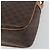 Céline Borsa a tracolla CELINE Macadam Canvas PVC Pelle Marrone Oro Auth mr2845 D'oro - vista 14