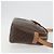 Céline Borsa a tracolla CELINE Macadam Canvas PVC Pelle Marrone Oro Auth mr2845 D'oro - vista 3