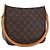 Borsa a tracolla LOUIS VUITTON Monogram Looping MM M51146 LV Auth 195569V Monogramma