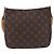 Borsa a tracolla LOUIS VUITTON Monogram Looping MM M51146 LV Auth 195569V Monogramma - vista 13