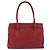 Salvatore Ferragamo Gancini Top Handle Leather Rosso - vista 2