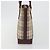 Borsa Tote BURBERRY Nova Check Canvas Beige Gold Auth 198715 D'oro - vista 4