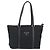 Borsa a mano PRADA Pocono Nylon Pelle Black Silver Auth mr2838 Nero Argento - vista 13