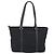 Borsa a mano PRADA Pocono Nylon Pelle Black Silver Auth mr2838 Nero Argento - vista 2