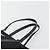 Borsa a mano PRADA Pocono Nylon Pelle Black Silver Auth mr2838 Nero Argento - vista 8