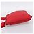 Borsa a tracolla PRADA Nylon Rosso Argento Auth 198455 - vista 3