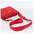 Borsa a tracolla PRADA Nylon Rosso Argento Auth 198455 - vista 7