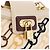 LOUIS VUITTON Monogram Charm Mini Linda Hand Bag Ivory LV Auth 196930M Crudo - vista 19