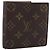 LOUIS VUITTON Monogram PortefeuilleMarco Bifold Wallet M61675 LV Auth 198785 Monograma