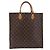 LOUIS VUITTON Monogram Sac Plat Hand Bag M51140 LV Auth 196332 Monogramma - vista 13