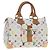 Borsa LOUIS VUITTON Monogram Multicolor Speedy 30 White Bron M92643 Auth 196338V Bianco Bronzo