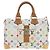 Borsa LOUIS VUITTON Monogram Multicolor Speedy 30 White Bron M92643 Auth 196338V Bianco Bronzo - vista 13