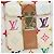 Borsa LOUIS VUITTON Monogram Multicolor Speedy 30 White Bron M92643 Auth 196338V Bianco Bronzo - vista 20