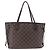 Borsa Tote LOUIS VUITTON Damier Ebene Neverfull PM N51109 LV Auth 195969 - vista 2
