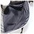 Bolso de hombro BURBERRY Nova Check Canvas Beige Silver Auth 196647A Plata - vista 12