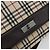 Bolso de hombro BURBERRY Nova Check Canvas Beige Silver Auth 196647A Plata - vista 17