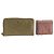 Portafoglio PRADA in Pelle Set da 2 Oro Rosa Auth bs36787 D'oro