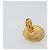 Orecchini CHANEL Knight Metal Gold Tone CC Auth 198847 - vista 4