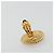 Orecchini CHANEL Knight Metal Gold Tone CC Auth 198847 - vista 5