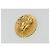 Orecchini CHANEL Knight Metal Gold Tone CC Auth 198847 - vista 8