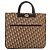 Borsa a mano Christian Dior Trotter Canvas Beige Gold Tone Auth 196433A - vista 2
