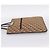 Borsa a mano Christian Dior Trotter Canvas Beige Gold Tone Auth 196433A - vista 4
