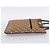 Borsa a mano Christian Dior Trotter Canvas Beige Gold Tone Auth 196433A - vista 5
