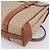 Céline Borsa a mano CELINE Macadam Canvas PVC Beige Gold Auth 198262 D'oro - vista 15