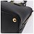 Borsa a mano PRADA pelle Saffiano 2way Nero Oro Auth 198741V D'oro - vista 17