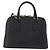 Borsa a mano PRADA pelle Saffiano 2way Nero Oro Auth 198741V D'oro - vista 2