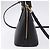 Borsa a mano PRADA pelle Saffiano 2way Nero Oro Auth 198741V D'oro - vista 4