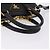 Borsa a mano PRADA pelle Saffiano 2way Nero Oro Auth 198741V D'oro - vista 7