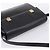 Céline Borsa a tracolla CELINE in pelle nera e oro Auth mr2828 Nero D'oro - vista 6