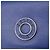 Céline CELINE Circle Schultertasche aus Leder Blau Goldfarben Auth BA14777 - Ansicht 15
