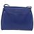 Céline CELINE Circle Schultertasche aus Leder Blau Goldfarben Auth BA14777 - Ansicht 3