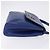 Céline CELINE Circle Schultertasche aus Leder Blau Goldfarben Auth BA14777 - Ansicht 4