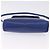 Céline CELINE Circle Schultertasche aus Leder Blau Goldfarben Auth BA14777 - Ansicht 9